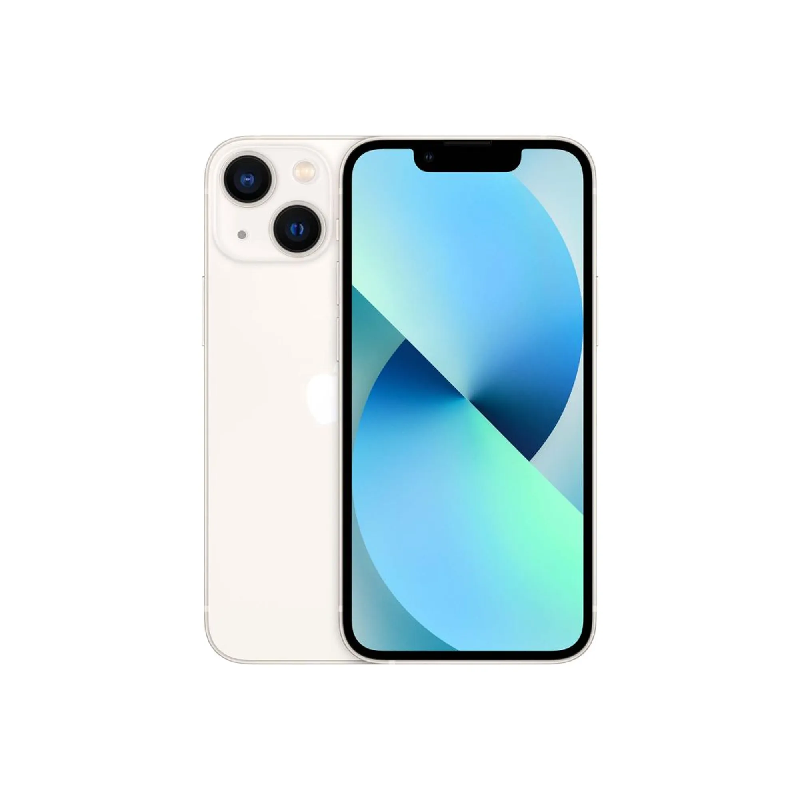 Смартфон Apple iPhone 13 256 ГБ Nano SIM + eSim, цвет: сияющая звезда (Starlight)