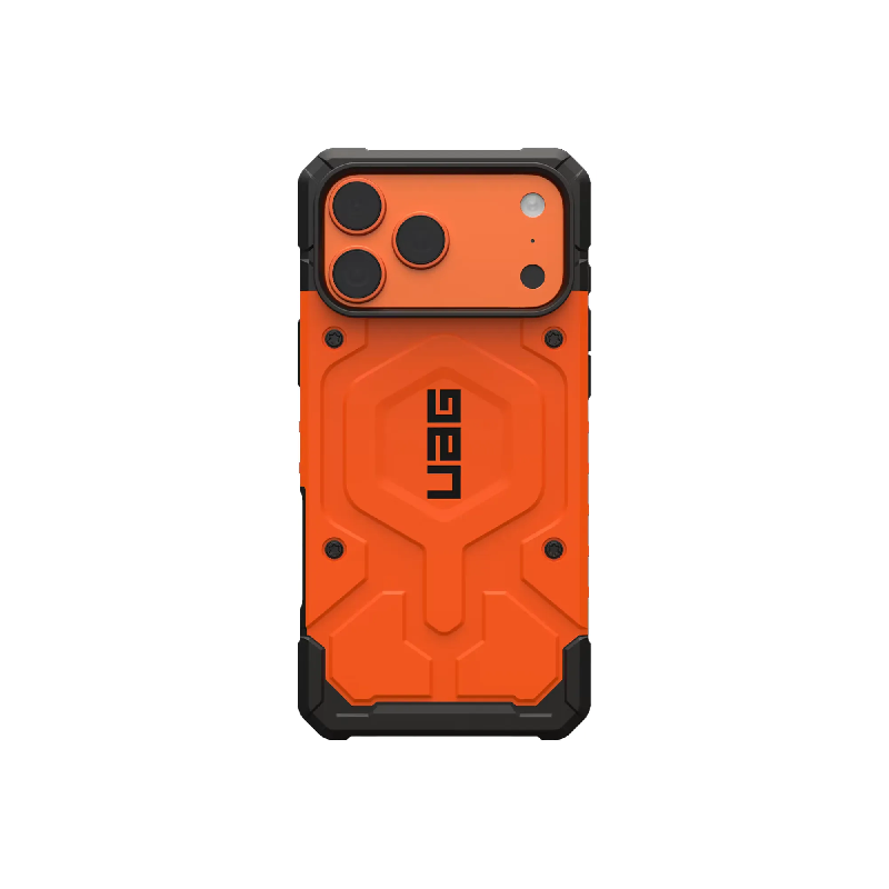 Чехол UAG Pathfinder с поддержкой MagSafe для iPhone 17 Pro Max, цвет: оранжевый (Orange)