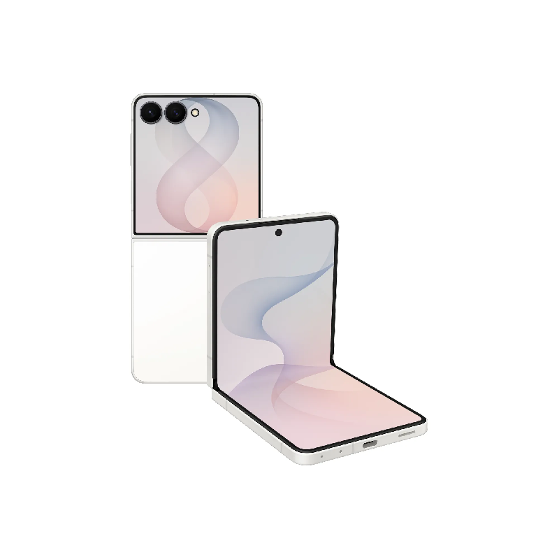 Смартфон Samsung Galaxy Z Flip8 12/512 ГБ, Nano Sim + eSIM, цвет: кремовый (Cream)