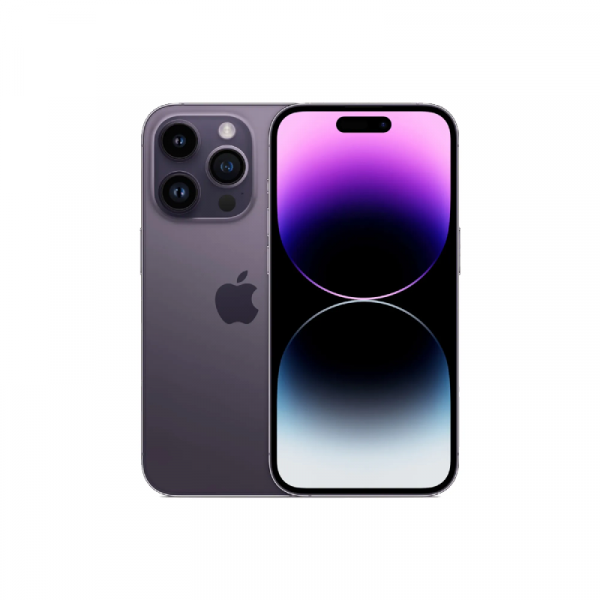 Смартфон Apple iPhone 14 Pro Max 128 ГБ Nano SIM + eSim, цвет: темно-фиолетовый (Deep Purple)