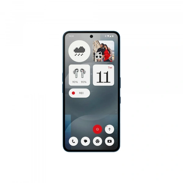 Смартфон Nothing Phone (3a) 8/128 ГБ, Dual: Nano-SIM, цвет: голубой (Blue)