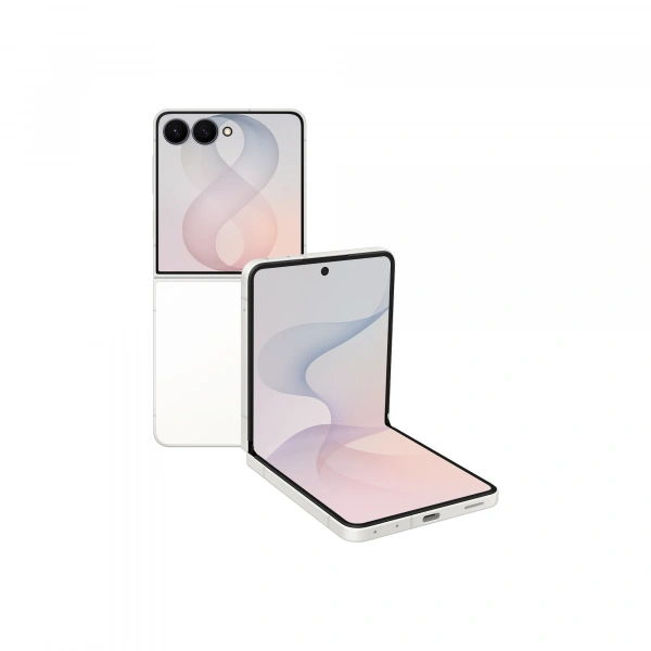 Смартфон Samsung Galaxy Z Flip8 12/512 ГБ, Nano Sim + eSIM, цвет: кремовый (Cream)