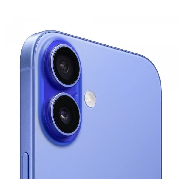 Смартфон Apple iPhone 16 128 ГБ Nano Sim + eSIM, цвет: ультрамарин (Ultramarine)