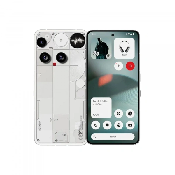 Смартфон Nothing Phone (3) 16/512ГБ, Dual: Nano-SIM, цвет: белый (White)