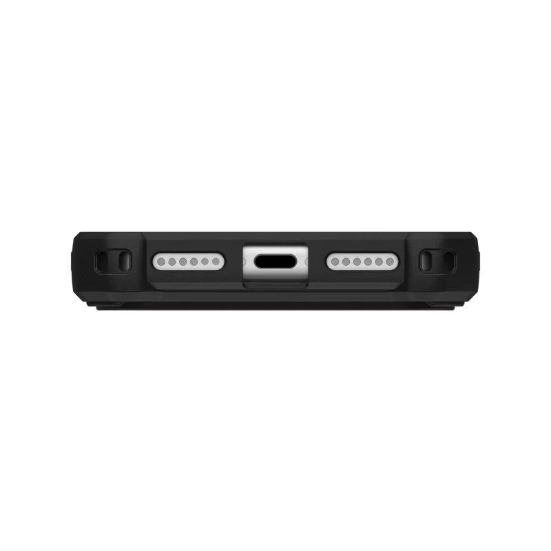 Чехол UAG Monarch Pro с поддержкой MagSafe для iPhone 17 Pro цвет: черный кевлар (Kevlar Black)