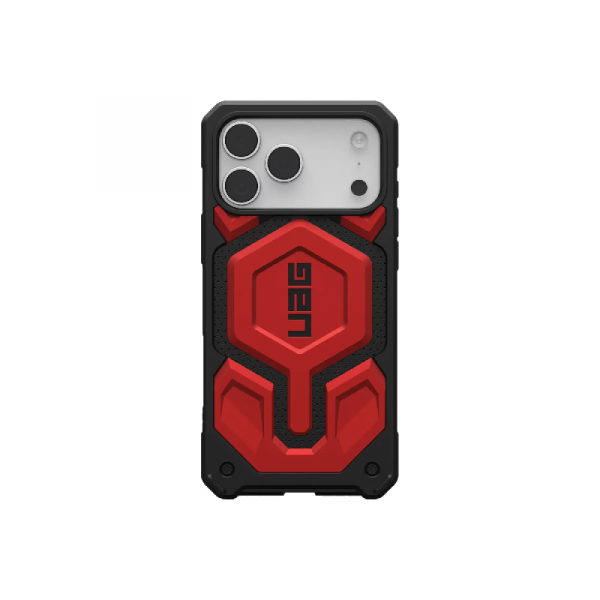 Чехол UAG Monarch Pro с поддержкой MagSafe для iPhone 17 Pro цвет: красный (Crimson)