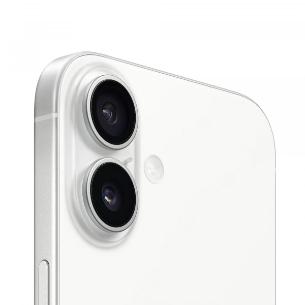 Смартфон Apple iPhone 16 128 ГБ Nano Sim + eSIM, цвет: белый (White)
