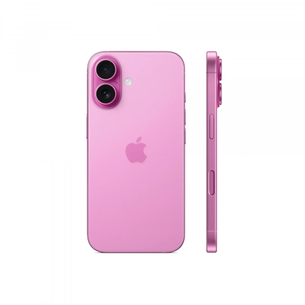 Смартфон Apple iPhone 16 128 ГБ Nano Sim + eSIM, цвет: розовый (Pink)