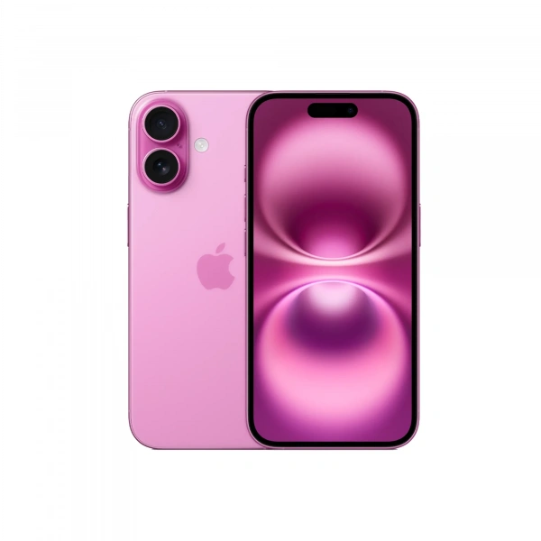 Смартфон Apple iPhone 16 128 ГБ Nano Sim + eSIM, цвет: розовый (Pink)