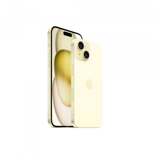 Смартфон Apple iPhone 15 512 ГБ, eSim (электронная SIM-карта), цвет: желтый (Yellow)
