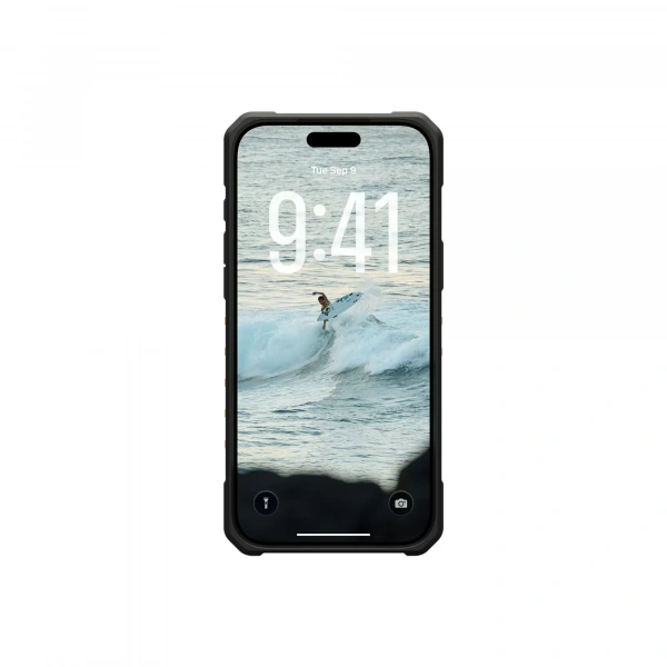 Чехол UAG Pathfinder с поддержкой MagSafe для iPhone 17 Pro Max, цвет: желтый (Heritage Yellow)