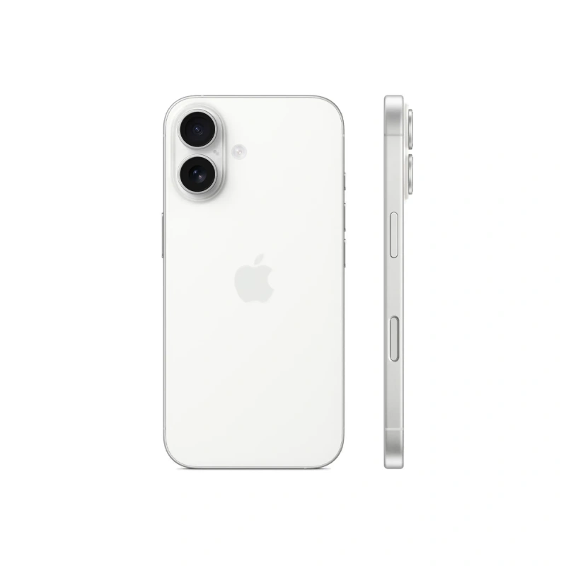 Смартфон Apple iPhone 16 128 ГБ Nano Sim + eSIM, цвет: белый (White)