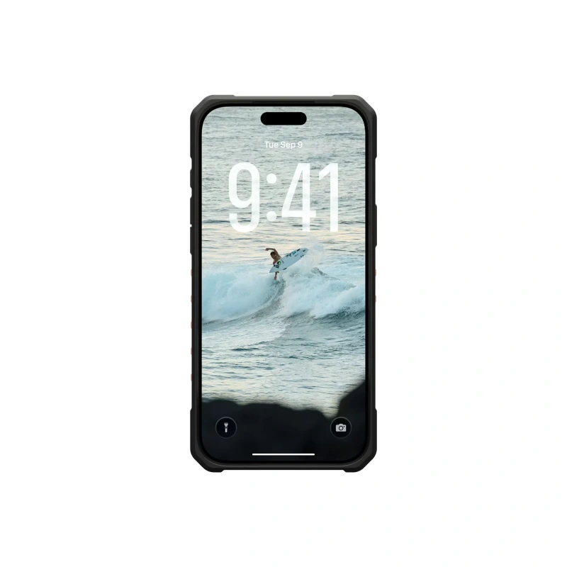 Чехол UAG Pathfinder с поддержкой MagSafe для iPhone 17 Pro, цвет: оранжевый (Orange)