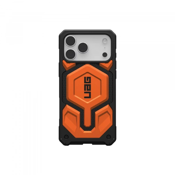 Чехол UAG Monarch Pro с поддержкой MagSafe для iPhone 17 Pro цвет: оранжевый (Orange)