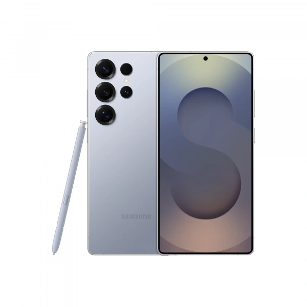 Смартфон Samsung S25 Ultra 12/512 ГБ Dual: nano-SIM, цвет: серебристо-голубой титан (Titanium Silverblue)