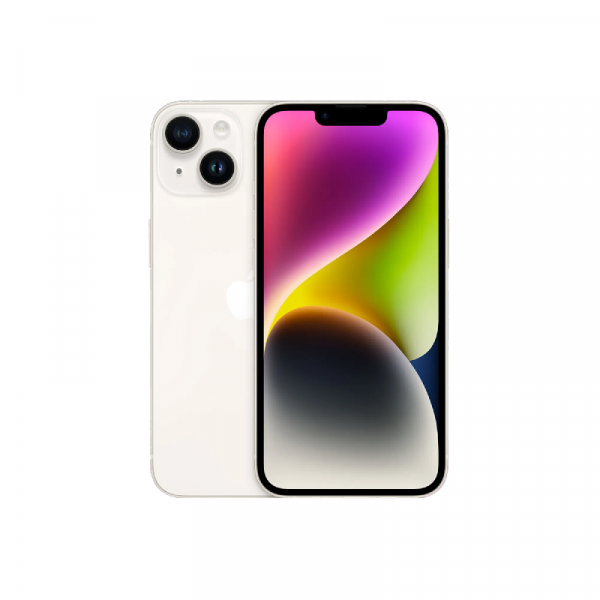 Смартфон Apple iPhone 14 Plus 256 ГБ Nano Sim + eSIM, цвет: звездный свет (Starlight)